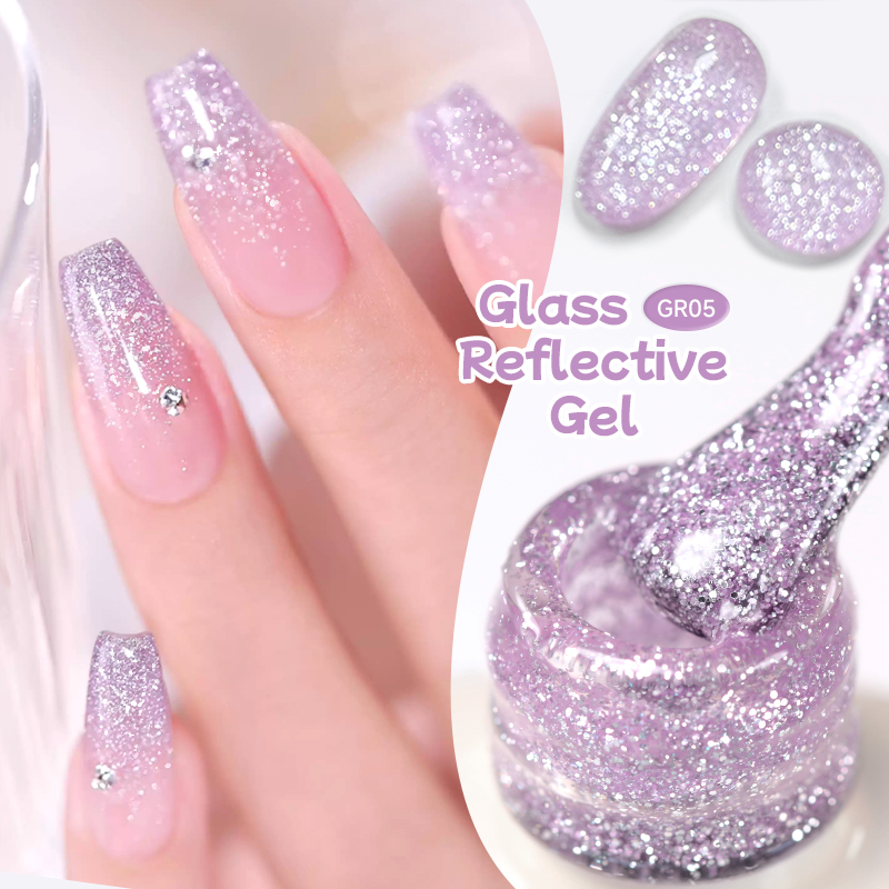 Resin Art Purple - UR SUGAR 15ml Glitter Purple Nail