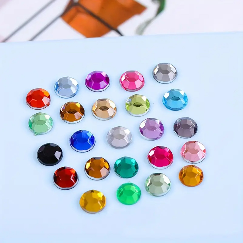 Resin Art Painting - 10000Pcs Round Resin Diamond 20 Colors
