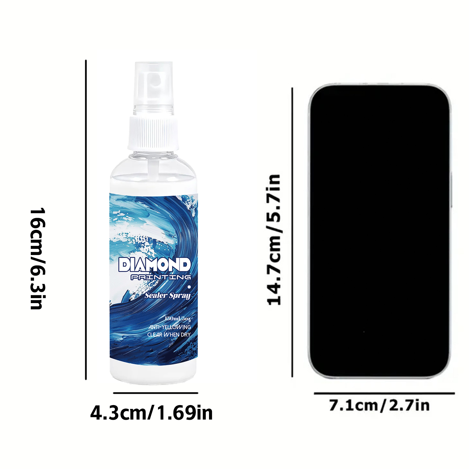 150ml Diamond Painting Sealant - огляд і ціна Resin Art And Craft