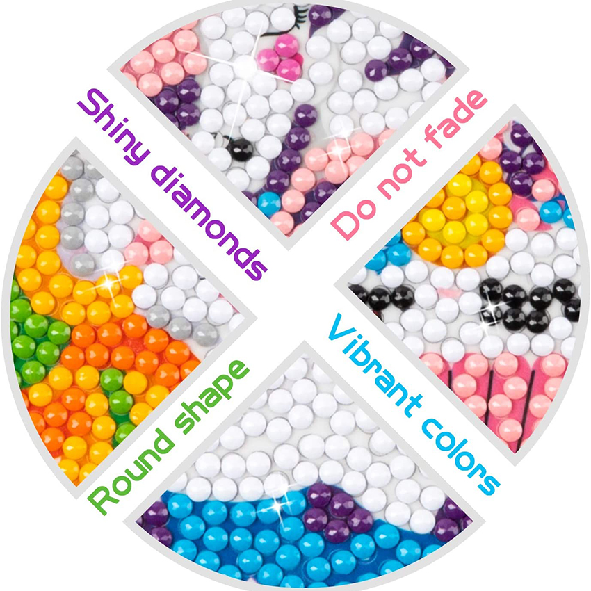 Diamond Painting Stickers 5D D - огляд і ціна Resin Art Painting