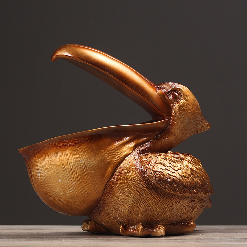 Pelican Bird Ornament Retro Re - огляд і ціна Resin Art Table