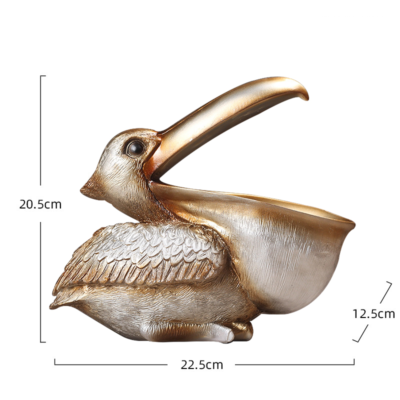Pelican Bird Ornament Retro Re - огляд і ціна Resin Art Table
