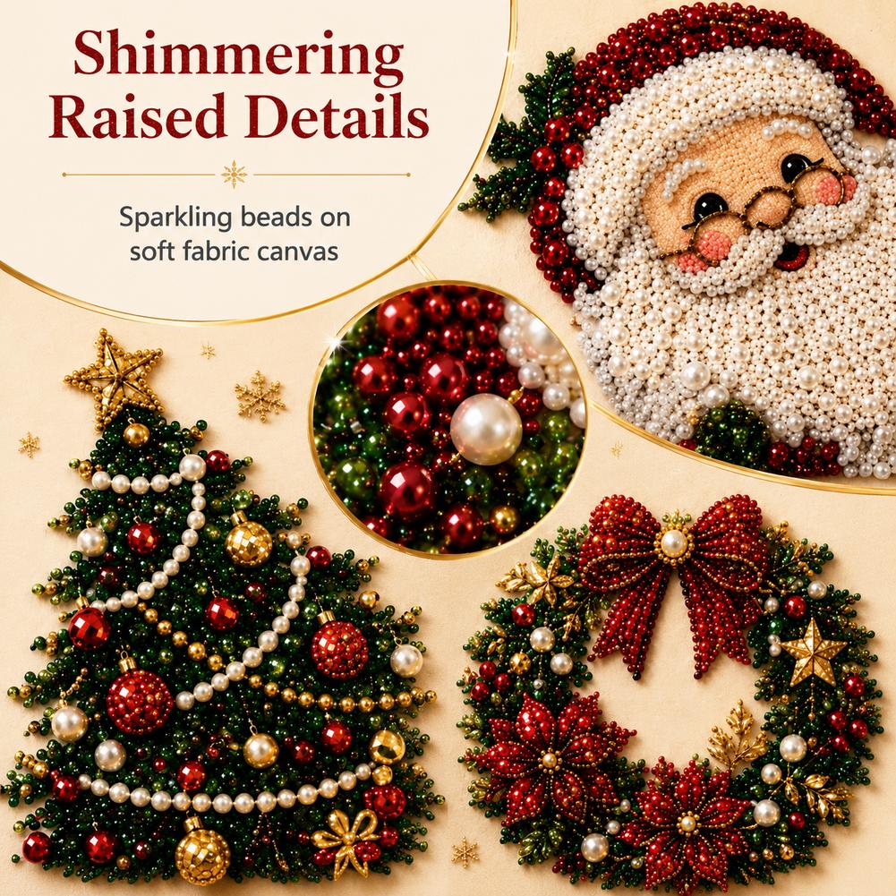 Christmas Santa Claus Pearl Ar - огляд і ціна Resin Art And Craft