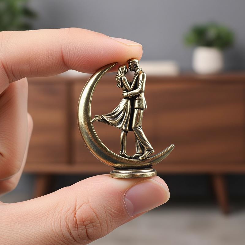Solid Brass Couple Hugging Sta - огляд і ціна Resin Art Table