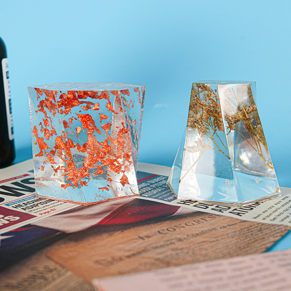 Cylinder Silicone Mold Hexagon - огляд і ціна Resin Art Table