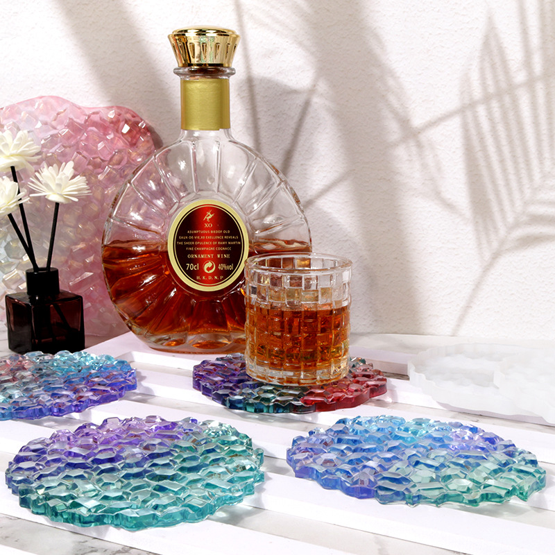 Resin silicone mold, concave-c - огляд і ціна Resin Art Table