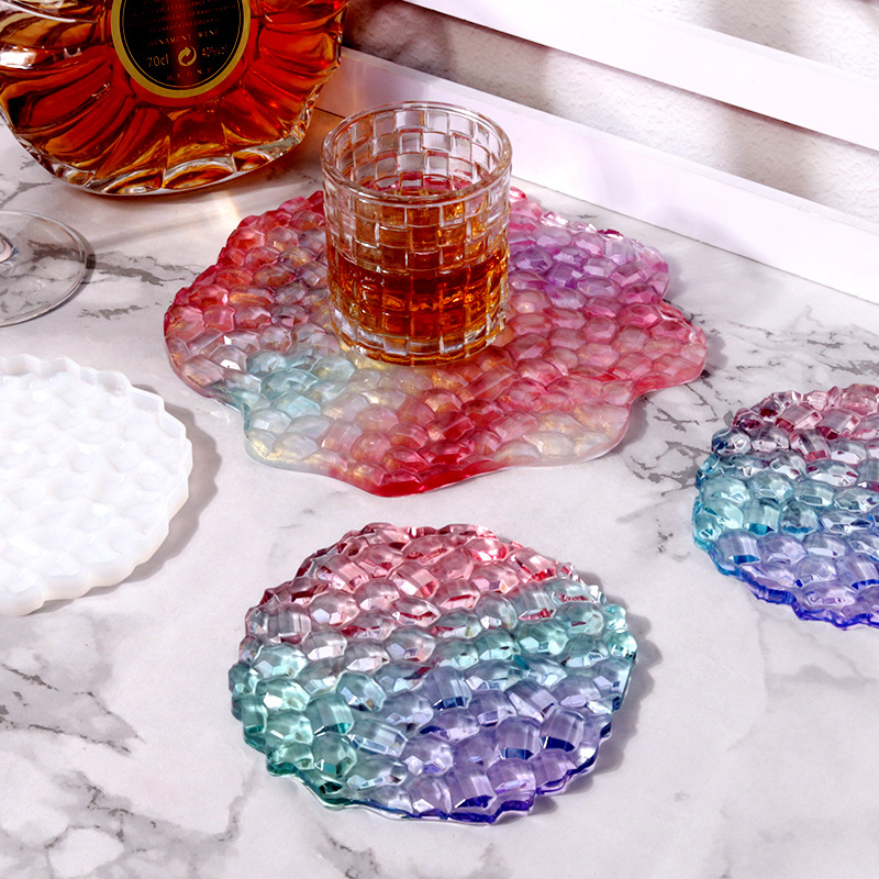 Resin silicone mold, concave-c - огляд і ціна Resin Art Table