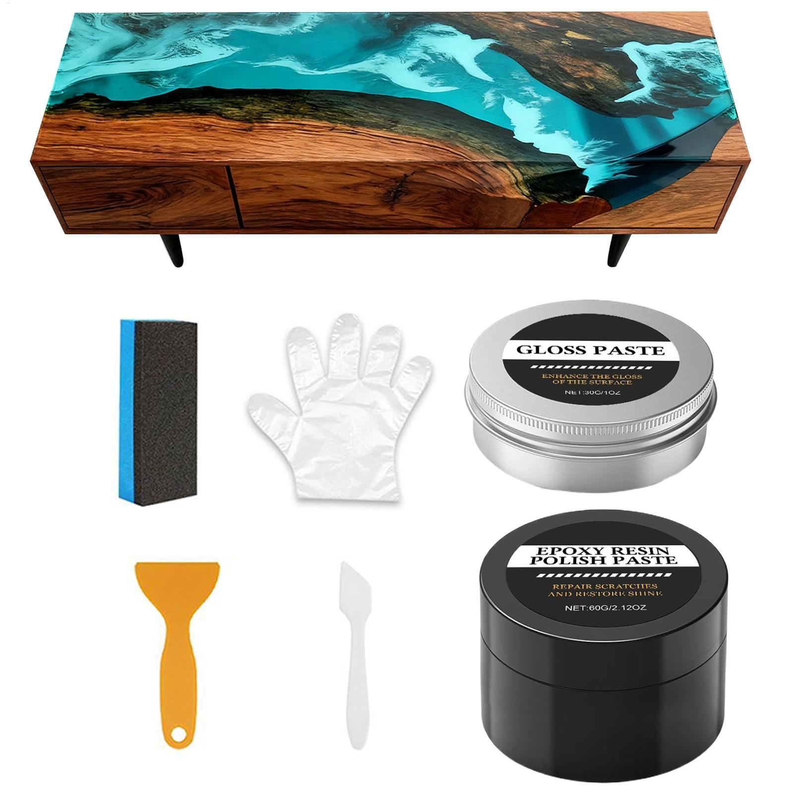 Epoxy resin high gloss polishi - огляд і ціна Resin Art Table