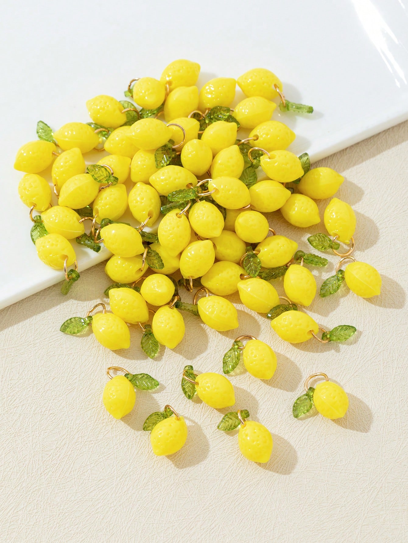 10Pcs 3D Lemon Resin Charms Pe - огляд і ціна Resin Art And Craft