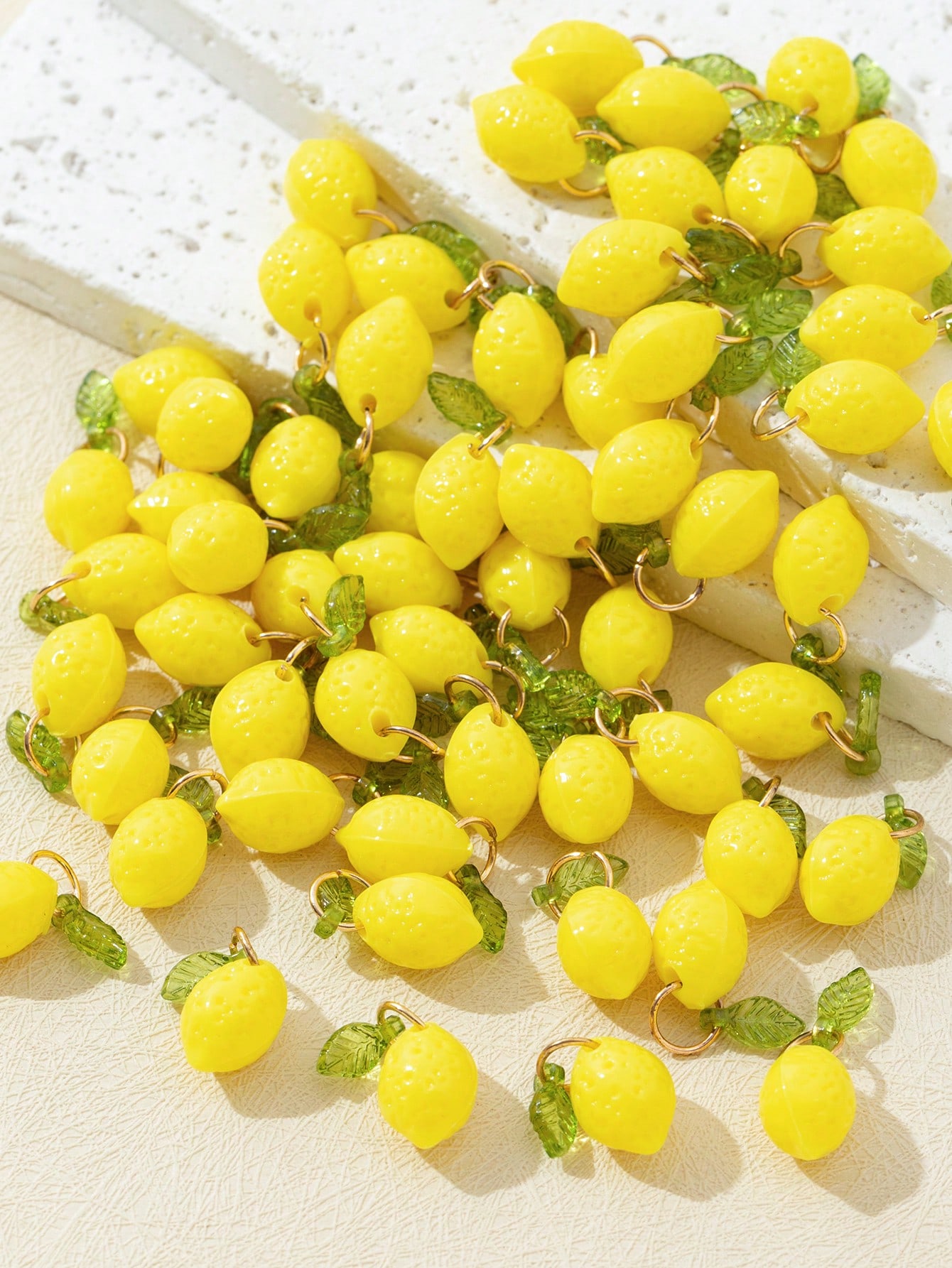 10Pcs 3D Lemon Resin Charms Pe - огляд і ціна Resin Art And Craft