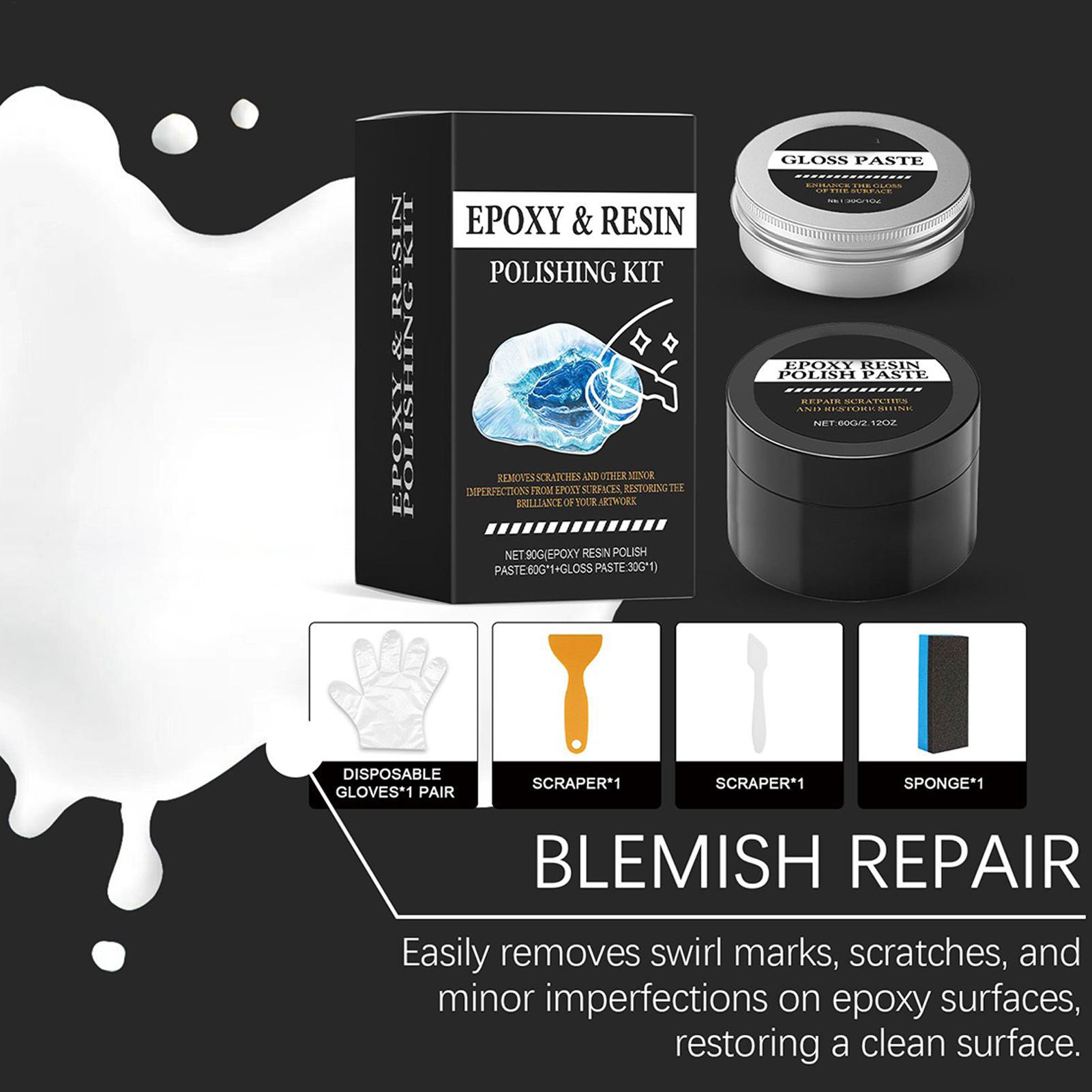 Epoxy Resin Polishing Kit - Cr - огляд і ціна Resin Art Table