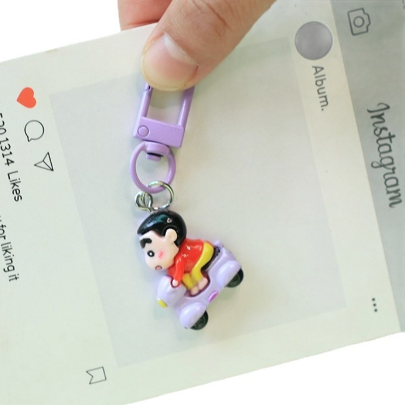 Crayon Shin-chan Keychain High - огляд і ціна Resin Art Painting