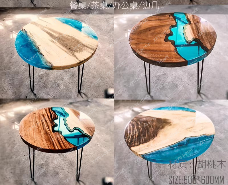 Creative art dining table epox - огляд і ціна Resin Art Table