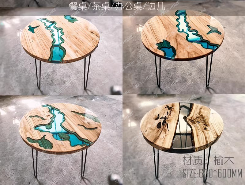 Creative art dining table epox - огляд і ціна Resin Art Table