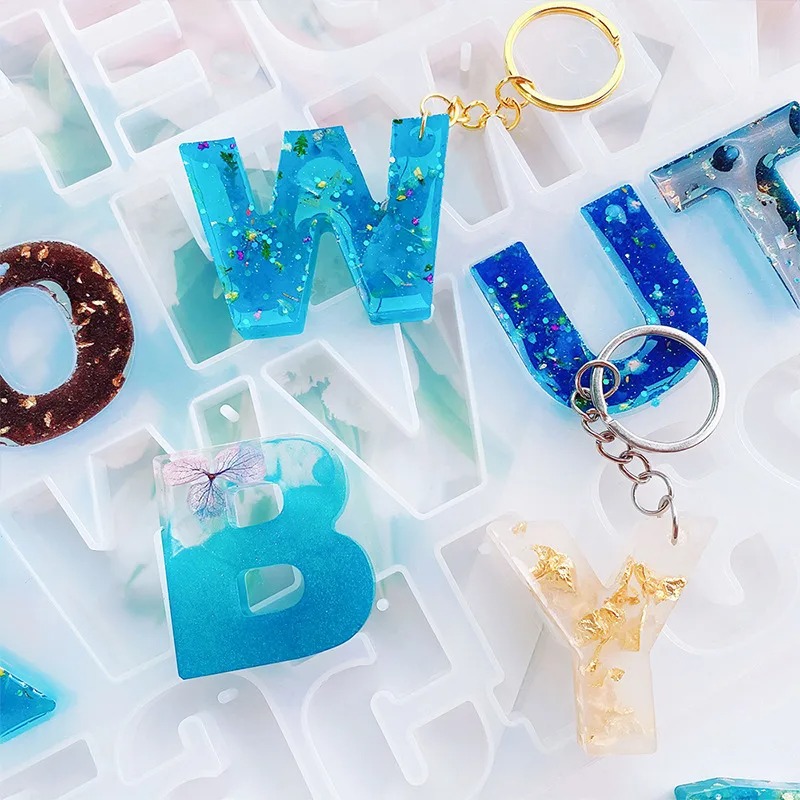 Alphabet Epoxy Resin Silicone  - огляд і ціна Resin Art Alphabet