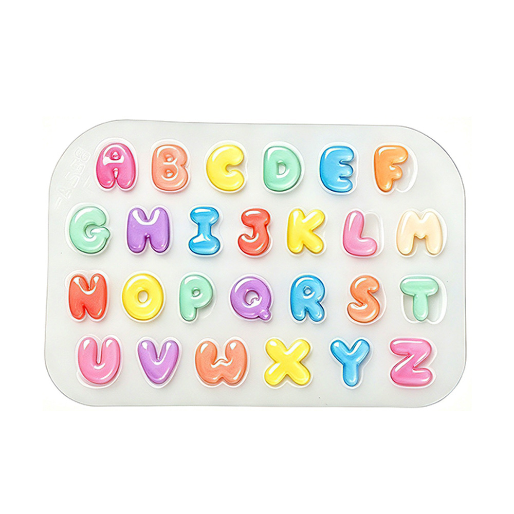 2Pcs Mini Letter Silicone Mold - огляд і ціна Resin Art Alphabet