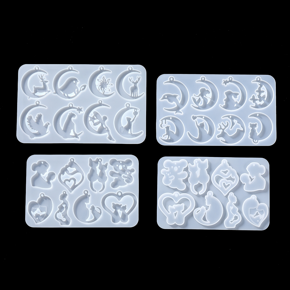 Earring Pendants Epoxy Resin S - огляд і ціна Resin Art Alphabet