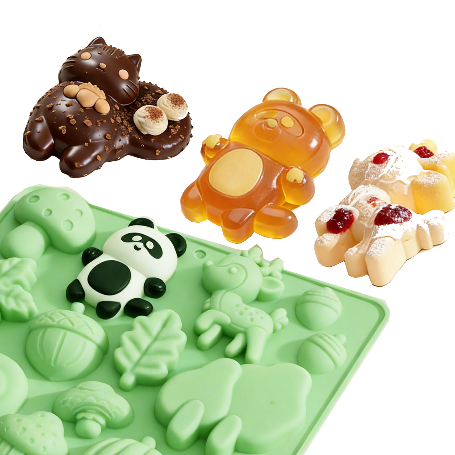 1 Silicone Cake Mold in the Sh - огляд і ціна Resin Art And Craft