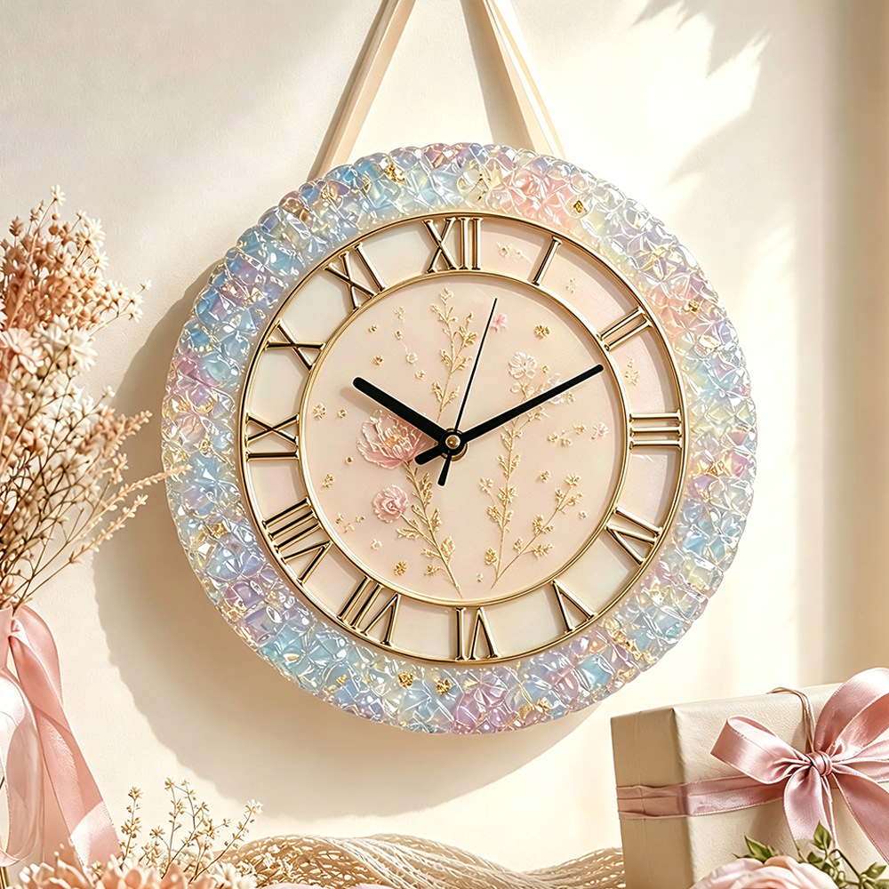 Diamond Faceted Clock Silicone - огляд і ціна Resin Art Table
