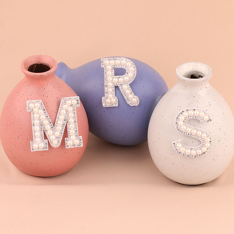 1 Set MRS Faux Pearl Rhineston - огляд і ціна Resin Art Alphabet