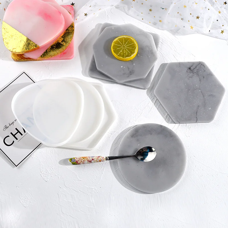 Multi-style Geometric Coaster  - огляд і ціна Resin Art Table