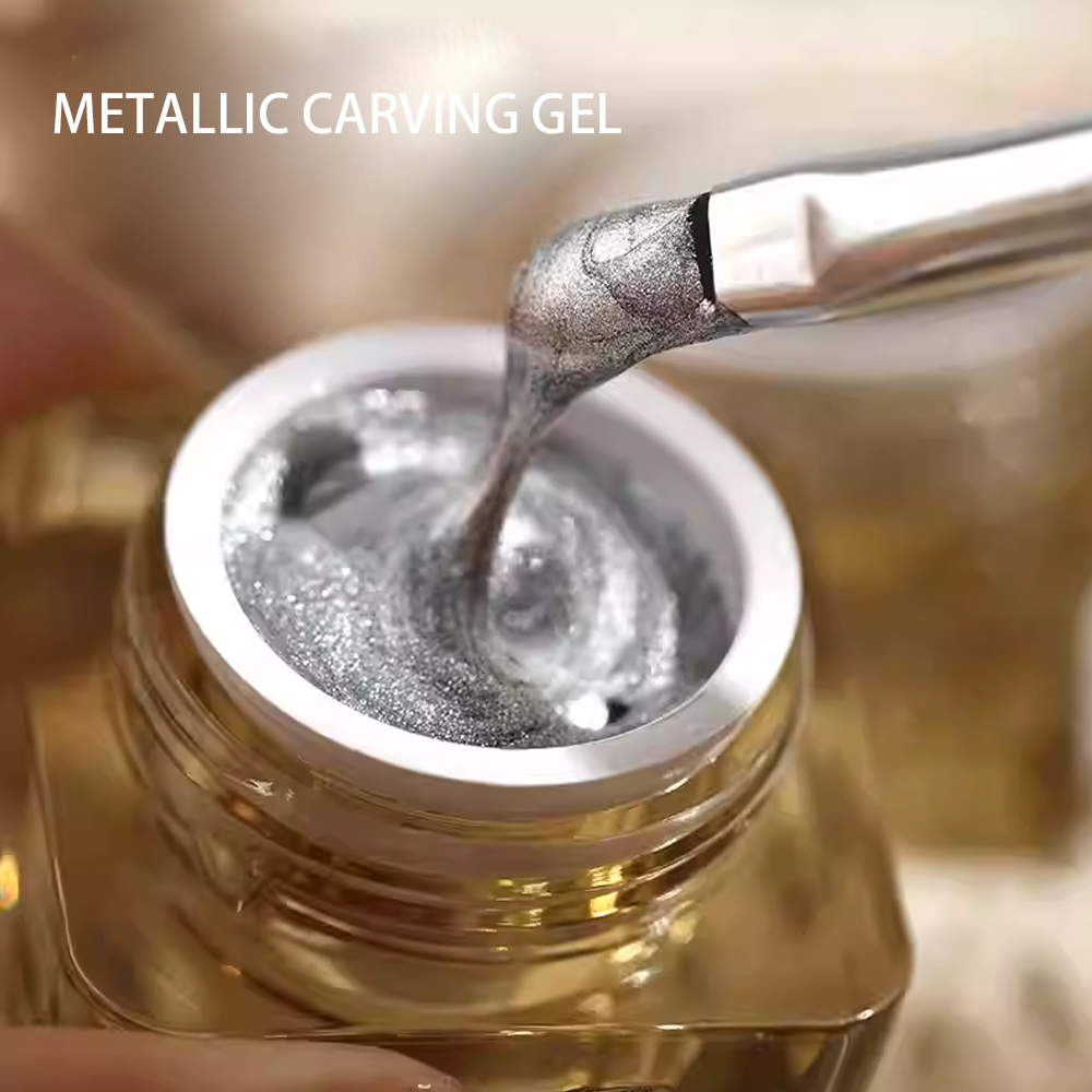 8g Metallic Carving Gel 3D Emb - огляд і ціна Resin Art Of Rose