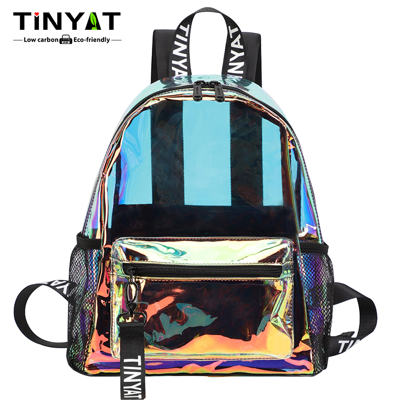 TINYAT PVC Clear Backpacks for - огляд і ціна Resin Art Alphabet